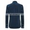 T-MSS544 Men Long Sleeve Navy Blue 100% Cotton Corduroy Dress Shirt