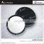 Plastic black round salon mirror with light for sale