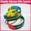 CMYK printing silicone wristbands