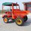 Mini wheels dumper hydraulic crawler mounted dumper truck