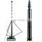 8M hand crank telescopic mast for CCTV camera