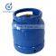 Hot selling portable 3kg lpg camping gas cylinder for African composite lpg cylinder/3KGlpgcylinder/3kg lpg gas