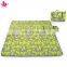 Cheap Polyester China Factory Wholesale Foldable Portable Extra Large Striped Waterproof Outdoor Picnic Blanket
