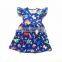 2020 Toddler Baby Girls Dress Cotton Cartoon Print Kids Dress Childrenswear Wholesale