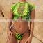 Sexy Zebra Printed Bikini 2019 Female Swimsuit Women Swimwear Three-pieces Bikini set Bather Bathing Suit Swim Wear Lady V1505