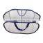 foldable double colors high quality laundry hamper/ collapsible storage basket/pop up laundry basket