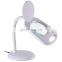 daylight LED magnify table lamp for reading task