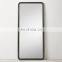 hot sale 5mm black iron frame silver mirror for bathroom decoration