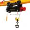 double speed 2 ton wire rope electric hoist with CE certification