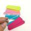 Cheap disposable custom printed round 80 100 120 150 180 240 wooden thin Mini nail file nail