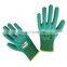 Half Wave Wrinkle Hanging Wear Non-Slip Dipped Rubber Protective Gloves
