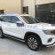 Chrome Door Visor Side Window Deflector Shade Sun Rain Shield Silver Strips Guard for ROEWE RX8