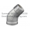 316 SS NPT Female 45 street Elbow pipe Fittings