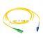 Corning fiber Dupont kevlar  Fiber Optic Patch cord SC/APC- LC/APC 10 Meter lc female to sc male multimode patch