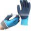 10Gauge Insulated Seamless Acrylic Loop Terry Cotton Liner Gloves Natural Rubber Coating Gloves Winter Cold Weather Gloves