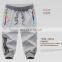 Customized summer men's pattern plus size big knit 7-point pants casual foot track and field jogger L-7XL