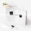 Wholesale Small Sample Custom White Elegant Gift Packaging Paper Bag Small Size