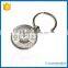 Hot selling 50 years calendar keychain/logo printed metal keychains wholesale                        
                                                Quality Choice