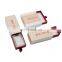 Wholesale custom empty slide paper show case with ribbon handle best for eyelash