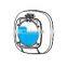 Home Security Alarm System Zigbee Temperature Humidity Sensor