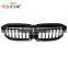 ABS Plastic Gloss Black Single Line Car Front Grilles For BMW New 3 Series G20 2019-2020