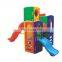 Good quality children indoor playground slide ladder plastic slide kids indoor plastic slide
