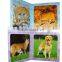 Custom hardcover Children Board Book printing with Thumb Index