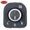 Haoxiang Auto Parts Rear View Mirror Switch Adjust Control Knob with Heat 5ND959565B For VW Golf Jetta