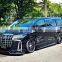 Runde New Arrival Resin Material For Toyota Alphard Upgrade Rowen Style Body Kit Front Lip Rear Lip Rear Bumper Side Skirt