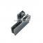 zinc alloy with chrome plated bathroom support shower glass door frame clamp railing Glass Holder holder Clips