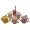 Weiqi Silicone Straw Cups for Kids Toddler Training Drinking Cup with Lid