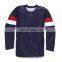 Custom Fleece Polyester Sublimated Logo Design Ice Hockey Uniforms Plus Size Russian Practice Youth Hockey Jerseys