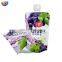 Custom Printing PP cap top 16oz Grape Juice drinking Stand Up Spout Pouch Bag