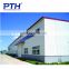 PTH low cost prefab steel structure factory warehouse workshop house building
