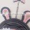 Best Seller Macrame Rabbit Wall Hanging, Nursery Decor, Wall Art Animal Macrame Hanging Wholesale