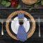 Natural Water Hyacinth Charger Table Mat Placemat Wall basket wholesale straw table mat made in Vietnam