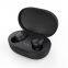 A6S TWS Earbuds BT 5.0 Auriculares deportivos impermeables de estéreo verdadero intrauditivos con cancelación de ruido y cableados con indicador de batería LED para jugadores