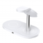 Magnetic 3-in-1 Wireless Charger for Smart Phone Smart Watch Earphones Power Bank & Station with holder