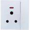Ultra thin 1gang 10A Wall Switch big panel design slim switch