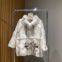 Standing collar fur coat for women, gentle and luxurious, with a high-end winter feel