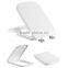 HL-804 MEIYE UF 450*350*54mm Elongated Soft-closing Toilet Seat Cover Ramp Down Toilet Lid