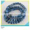 Blue Oval Shape Strands Of Crystal Glass Beads 18*8 mm Faceted Loose Beads