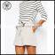 Haohoo High Waist Women Summer Short with Belt