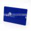 Cheapest 2gb 4gb 8gb 16gb Blue Cerdit Card USB Flash Stick For Electronic Gifts