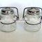 200ml spice/sault glass jar with cover and wire