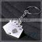 Hot Sale Custom Poker Zinc Alloy Acrylic Keychain For Promotion