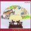 2015 Unique Gift Decorative Cartoon Bamboo Folding Paper Fan