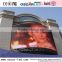 led outdoor customised screen flexible p6.67 outdoor full color big screen led display
