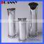 15Ml 30Ml 50Ml Acrylic Plastic Airless Cosmetic Bottle,White Airless Pump Bottle