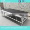 Cheap adjustable aluminum assembly stage , event stage with adjustable legs